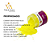 CORANTE EM PÓ PARA VELAS - AMARELO LIMÃO FLUORESCENTE 7g - SARAMANIL - Imagem 2