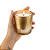 COPO WHISKY PRIME GOLD AND GLITTER - 265 ml - Imagem 2
