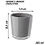 COPO WHISKY INSIDE CINZA STEEL - 265 ml - Imagem 1