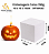 CAIXA PARA VELA 350g 10 x 10 x 10 cm - OFF WHITE - Imagem 1