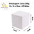CAIXA PARA VELA 350g 10 x 10 x 10 cm - OFF WHITE - Imagem 1