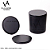 TAMPA MADEIRA WHISKY - LACA PRETO - Imagem 5