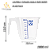 JARRA GRADUADA BECKER 1000 ML - Imagem 2