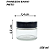 POTE PIANEZZA BAIXO 150 ml - TAMPA PRETA - Imagem 2