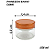 POTE PIANEZZA BAIXO 150 ml - TAMPA COBRE - Imagem 1