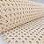 Palhinha Indiana Natural Sextavada de Algodão Rattan 50cm de largura - Imagem 1