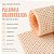 Palhinha Indiana Quadriculada Celulose - Creme 50cm - Imagem 8
