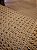 Palhinha Indiana Natural Sextavada de Algodão Rattan 50cm de largura - Imagem 1