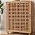 Palhinha Indiana Natural Sextavada de Algodão Rattan 50cm de largura - Imagem 5