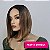 Lace Front Nicki - mel com raiz escura - Imagem 1