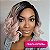 Lace Part Wig Niara - Rosa com raiz escura - Imagem 1