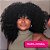 Wig Estela - 1B preto natural - Imagem 1