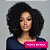 Wig  Daniela - 1B preto natural - Imagem 2