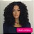 Lace Front Teresa - 1B preto natural - Imagem 1