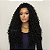 Lace Front Simone - Repartição livre 13x4 - 1B preto natural - Imagem 2