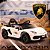 Carrinho Elétrico Infantil Lamborghini 12v Cor Branco - Imagem 6