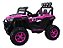 Carro Eletrico Infantil Buggy Racing 24v Premium 4x4 Rosa - Imagem 3