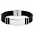 Pulseira de silicone Fusion Titanium - Imagem 1