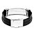 Pulseira de couro Black Piano - Imagem 3