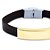 Pulseira de couro Gold Style - Imagem 2