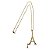 Colar dourado Torre Eiffel - Imagem 1