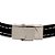 Pulseira de silicone medieval com cruz vintage - Imagem 4