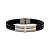 Pulseira de silicone medieval com cruz vintage - Imagem 1