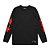 Camiseta Long Sleeve The Protest Peace or Violence - Black - Imagem 1