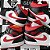 Tênis Nike Air Jordan 1 Mid - Black Gym Red - Imagem 7