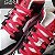 Tênis Nike Air Jordan 1 Mid - White Very Berry - Imagem 10