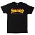 Camiseta Thrasher Flame Logo - Black - Imagem 3