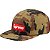 Boné 5-Panel Supreme Taffeta Quilted - Camo - Imagem 1