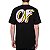 Camiseta Odd Future Donut OF - Black - Imagem 1