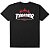 Camiseta HUF x Thrasher TDS Black - Imagem 1