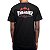 Camiseta HUF x Thrasher TDS Black - Imagem 4