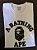 Camiseta Bape 1ST Camo College Mens White - Imagem 3