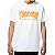 Camiseta Thrasher Flame Logo - White - Imagem 1