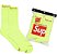Supreme Hanes Crew Socks - Fluorescent Yellow (4 Pares) - Imagem 1