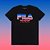 Camiseta FILA® x Pink Dolphin Chrome - Black - Imagem 2
