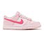 Tênis Nike Dunk Low GS - Triple Pink (Barbie) - Imagem 1