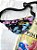 Pink Dolphin Camo Sling Bag Multi - Imagem 4