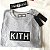 Camiseta Long Sleeve Kith Box Logo - Grey - Imagem 1