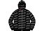 Moletom Supreme Repeat Zip Up Hooded - Black - Imagem 1