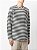 Long Sleeve Comme Des Garçons Play Heart Logo Stripe - B & W - Imagem 5