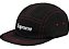 Boné 5-Panel Supreme Contrast Stitch - Black - Imagem 1