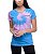 Camiseta Odd Future Neon Razz Wave Pink & Blue Tie Dye - Imagem 2