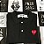 Camiseta Polo Comme des Garcons Play Heart - Black - Imagem 5