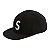 Boné 6-Panel Supreme Polartec S Logo - Black - Imagem 1