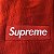 Moletom Supreme Box Logo Crewneck (FW18) - Rust - Imagem 4