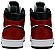 Tênis Nike Air Jordan 1 Mid Chicago - Black Toe - Imagem 3